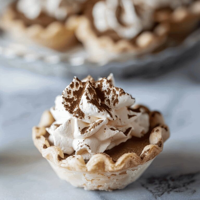 Lavish Mini French Silk Pies Recipe