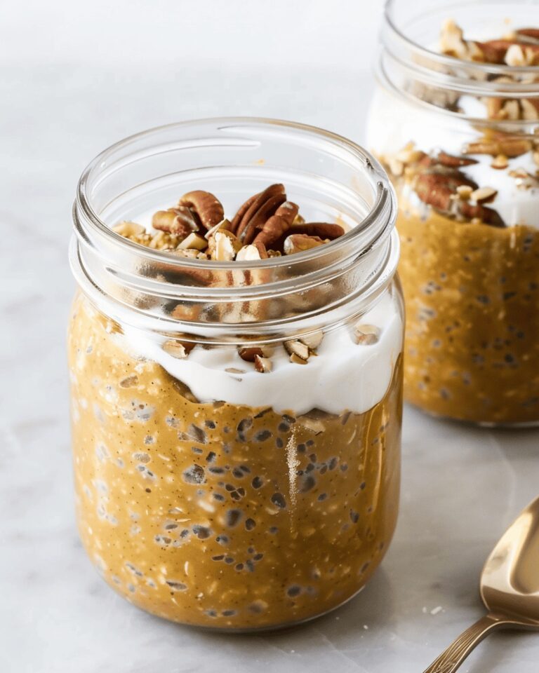 Pumpkin Pie Overnight Oats Recipe