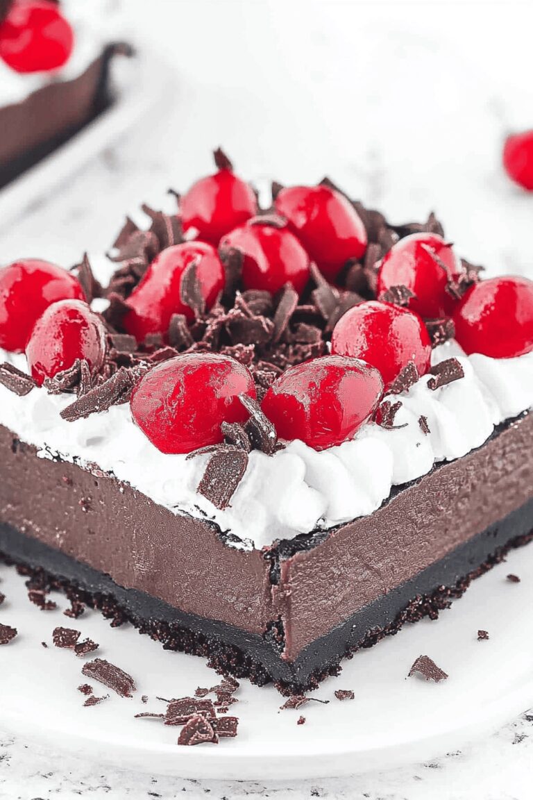 Black Forest Cheesecake Bars Recipe