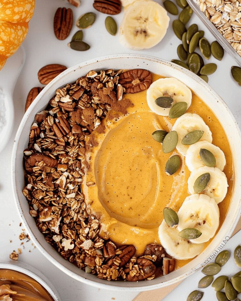 Pumpkin Pie Smoothie Bowl Recipe