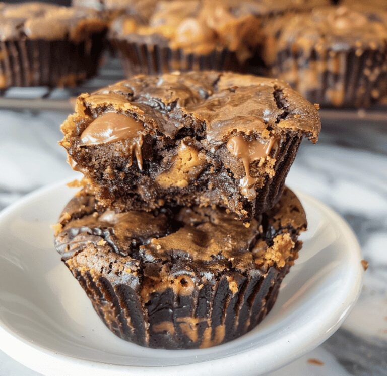 Decadent Peanut Butter Cup Brookies Recipe