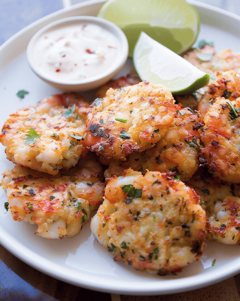 Shrimp Cakes With Cilantro Lime Sauce Recipe