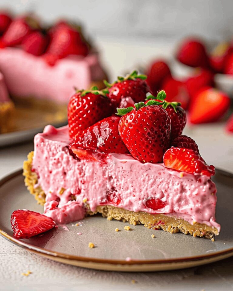Vegan Strawberry Cheesecake Recipe