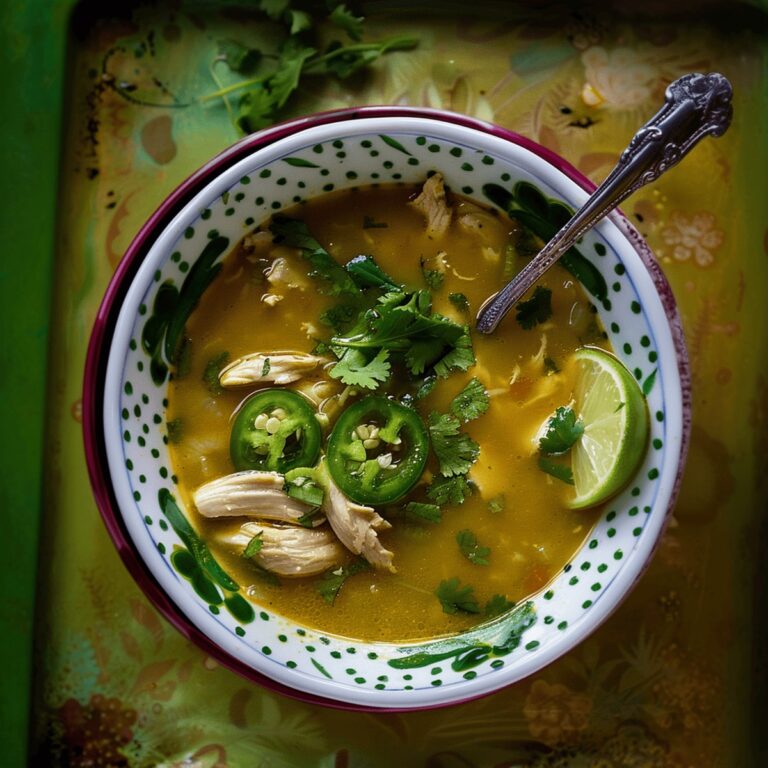 Zesty Lime Jalapeo Chicken Soup Recipe