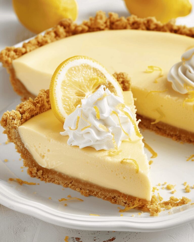 Condensed Milk Lemon Pie Recipe