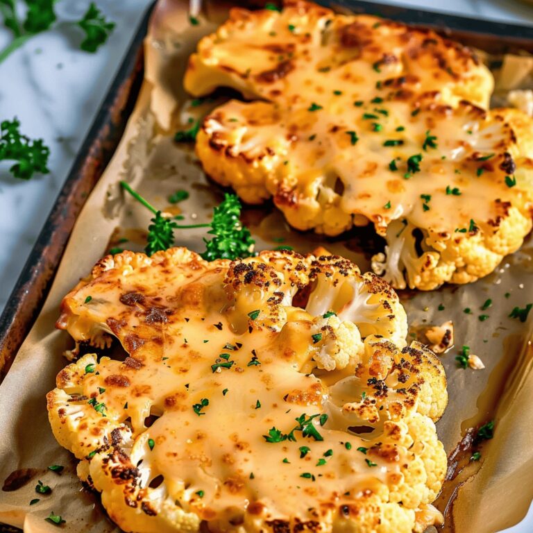 Crispy Cauliflower Steak Recipe