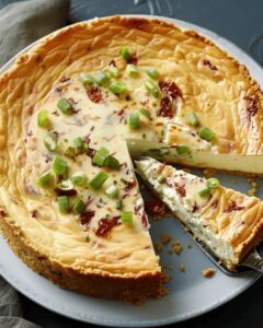 Silky Baby Swiss Appetizer Cheesecake Recipe