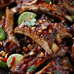 Mouthwatering Thai Style Sweet Chili Ribs Recipe