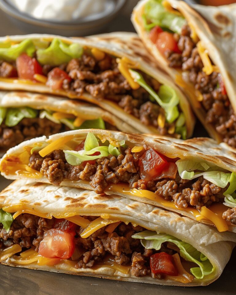 Zesty Beef Tortilla Wraps Recipe