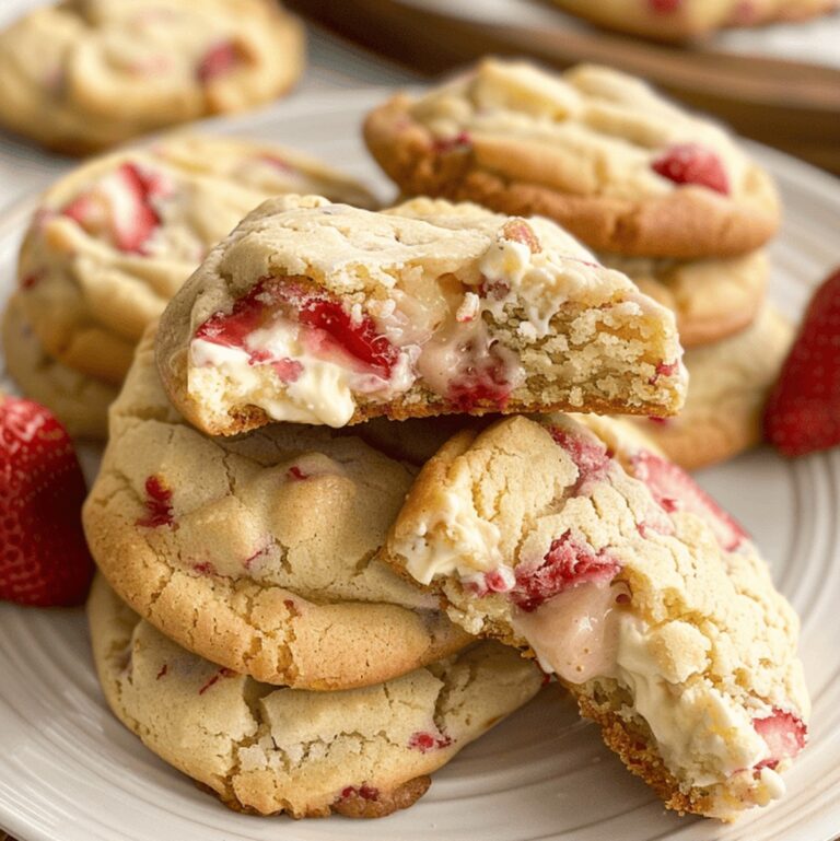 Irresistible Strawberry Cheesecake Cookies Recipe