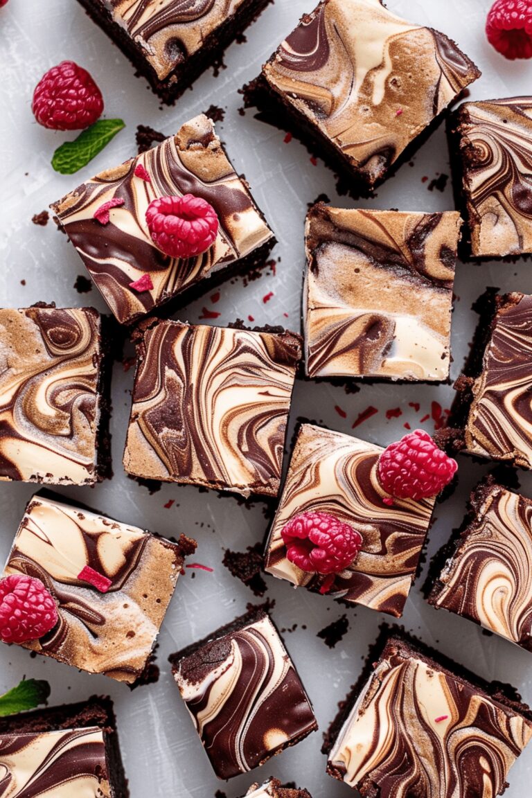 Decadent Raspberry Brownies Recipe