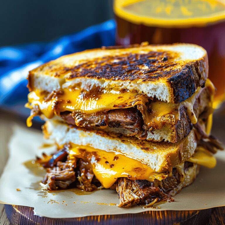 Smoky Brisket Grilled Cheese Recipe