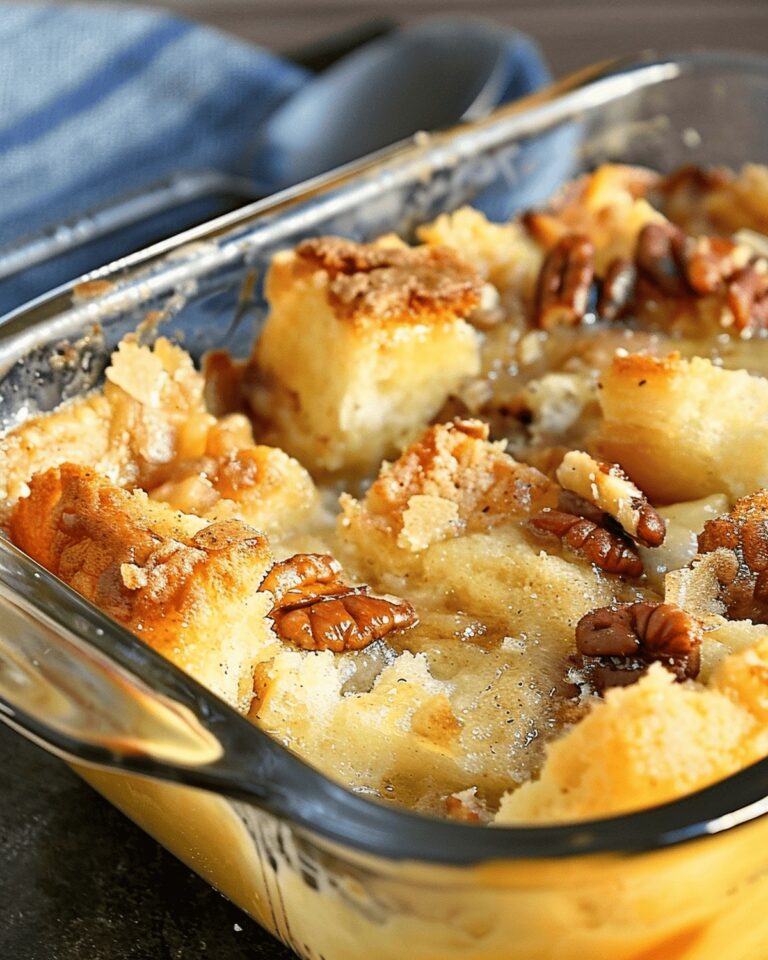 Pecan Pie Bread Pudding Recipe
