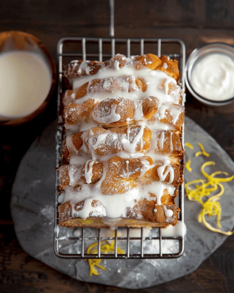 Lemon Pull-Apart Coffee Cake Recipe