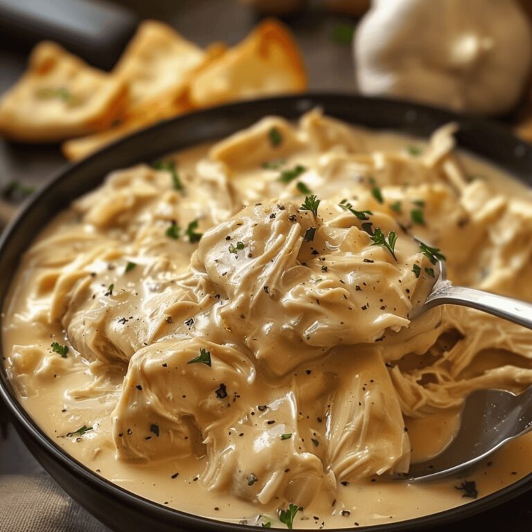 Creamy Crockpot Chicken and Gravy Recipe