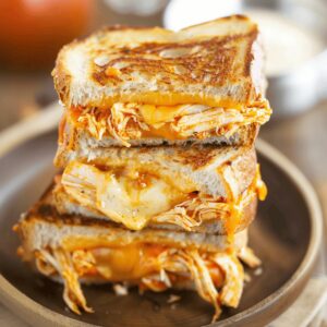 Irresistible Buffalo Chicken Grilled Cheese Sandwich Recipe