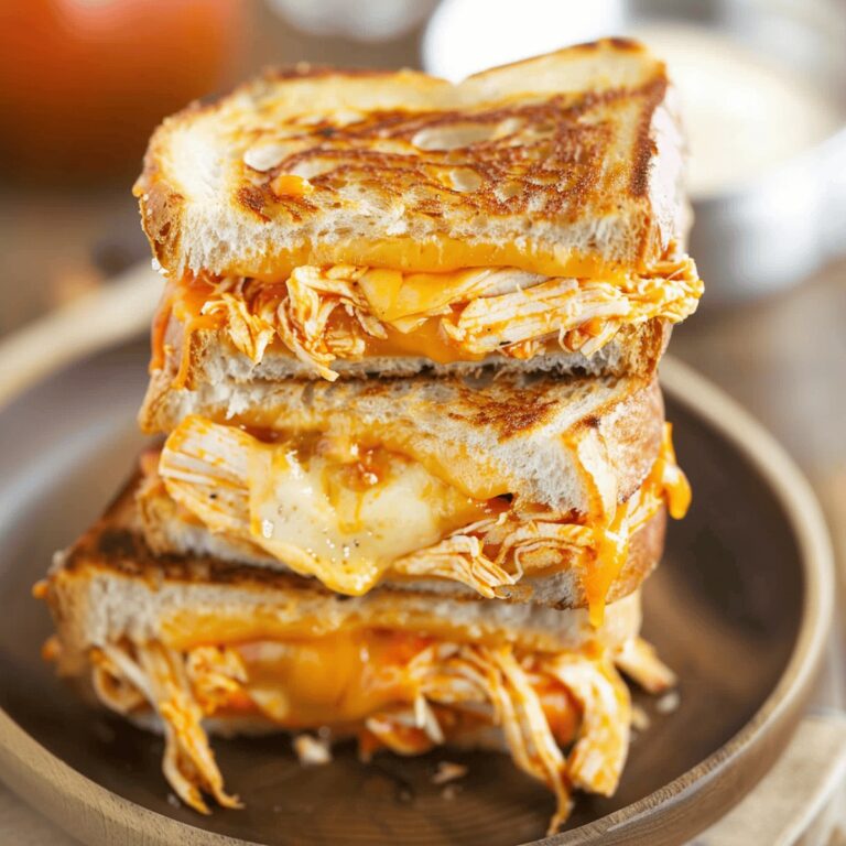 Irresistible Buffalo Chicken Grilled Cheese Sandwich Recipe