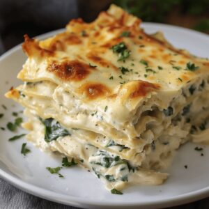 Creamy Chicken Alfredo Lasagna Recipe