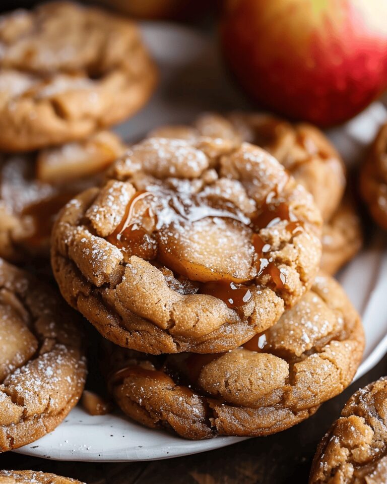 Caramel Apple Cider Cookies Recipe