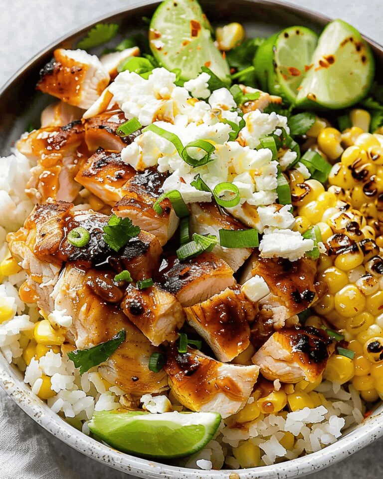 Street Corn Chicken Rice Bowl Recipe