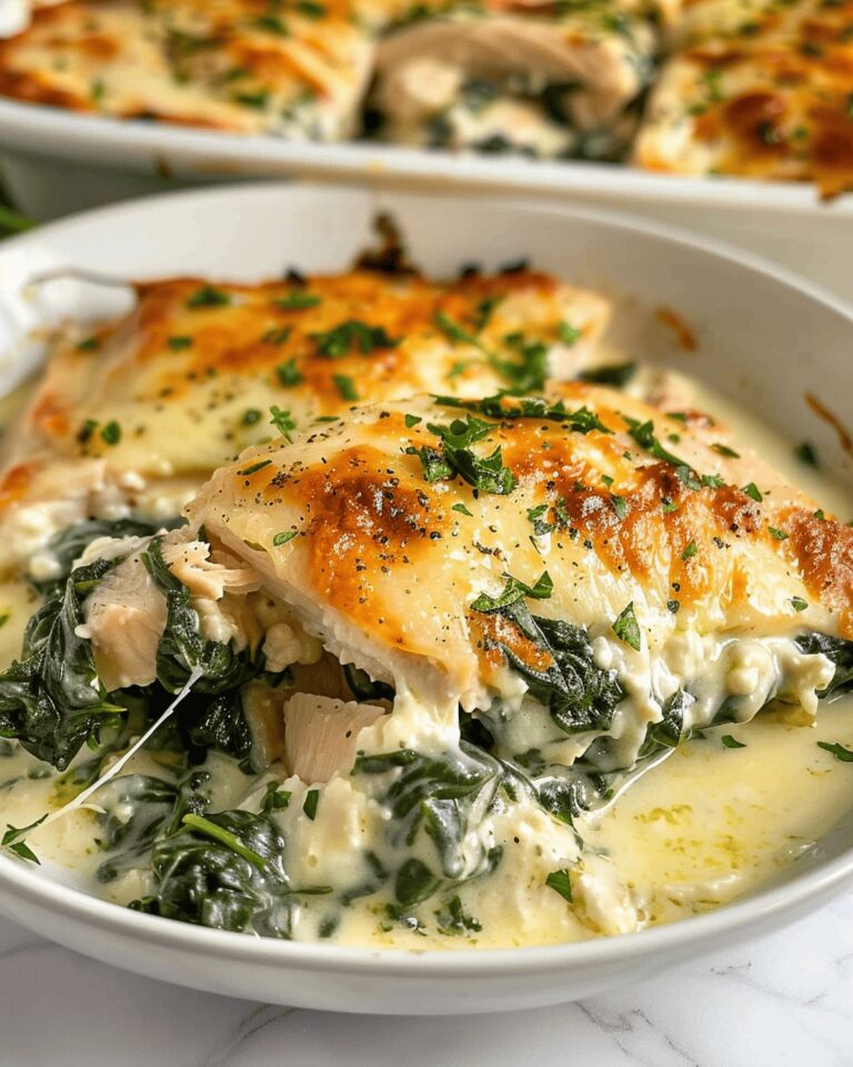 Creamy Chicken and Spinach Casserole Recipe