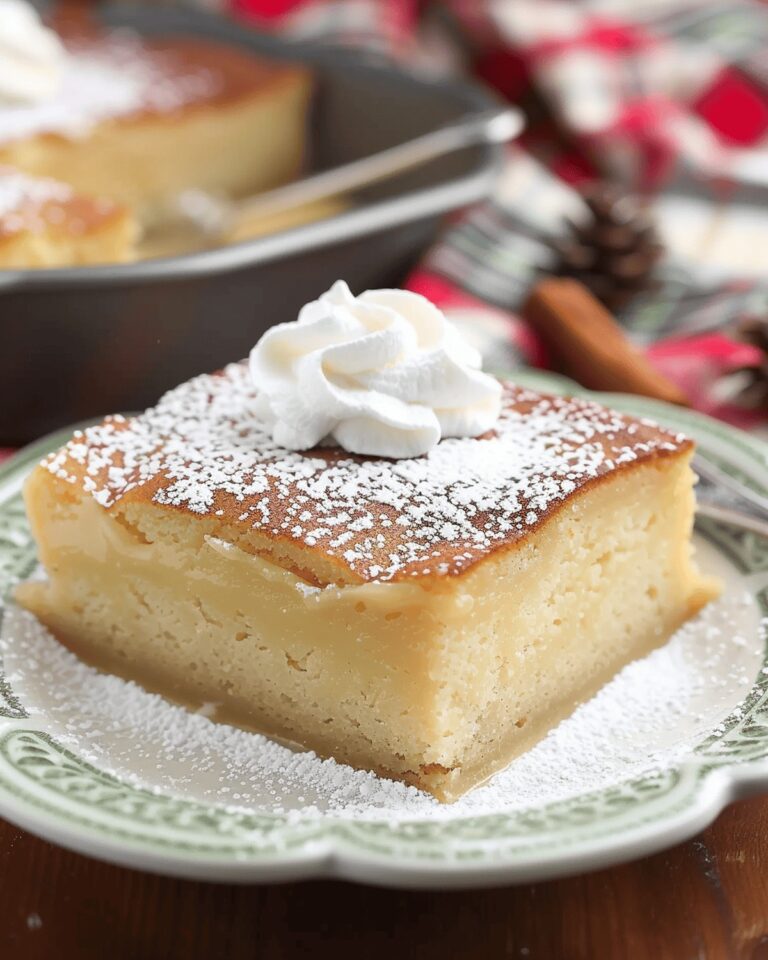 Eggnog Magic Cake Recipe