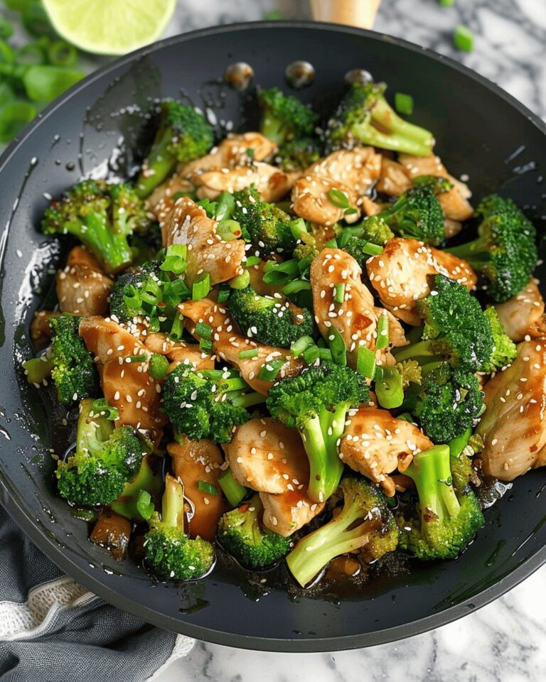 Sizzling Chicken and Broccoli Stir Fry Recipe
