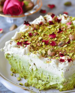 Pistachio Milk Cake Recipe