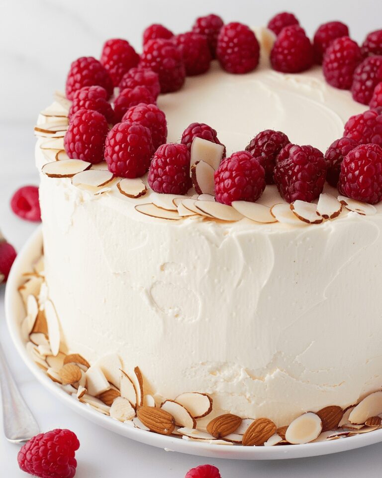 Raspberry Almond Cake Recipe