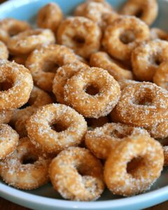Mini Doughnut Hot Buttered Cheerios Recipe