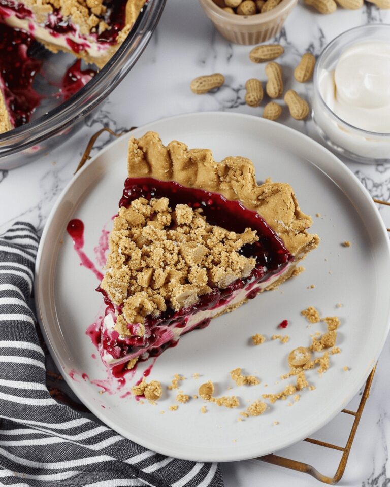 Peanut Butter and Jelly Pie Recipe