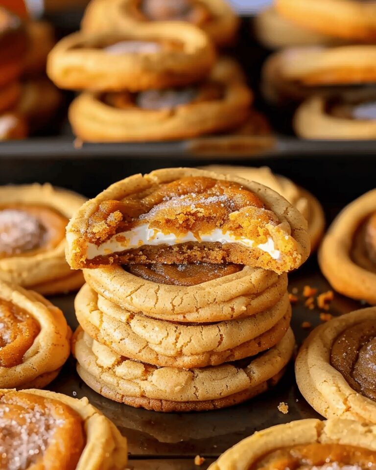 Gooey Pumpkin Cheesecake Cookies Recipe