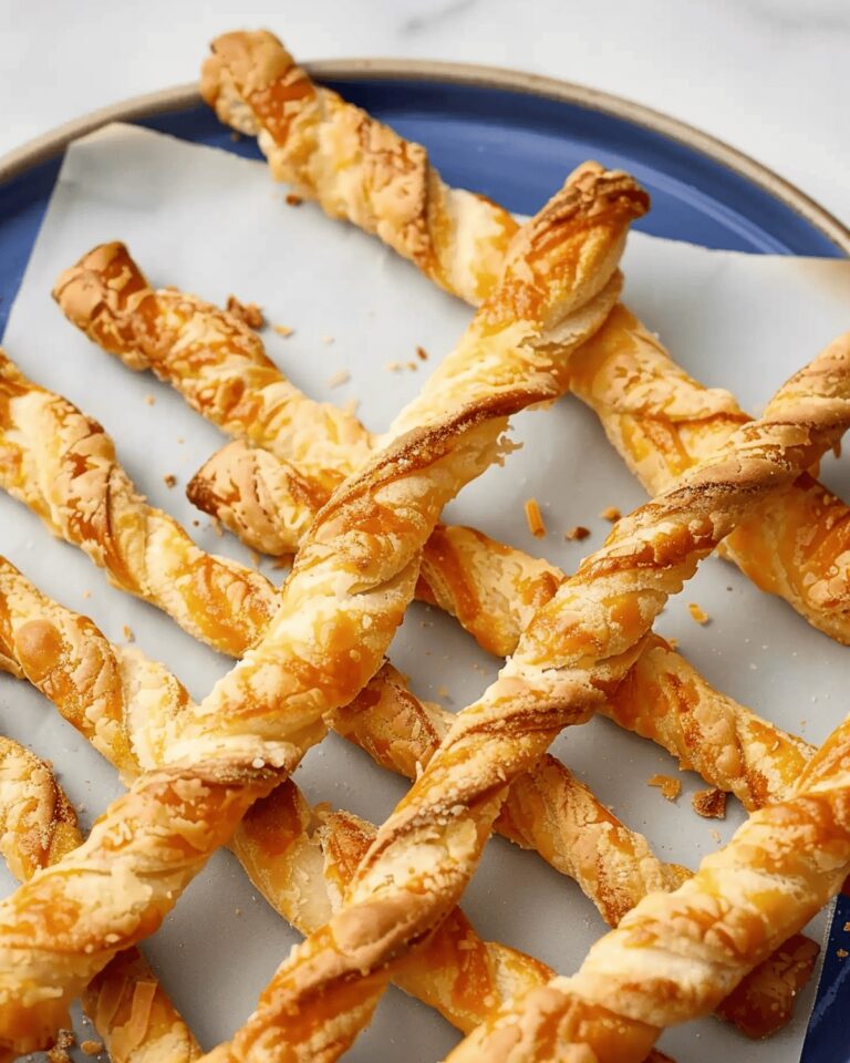 Flaky Puff Pastry Cheese Straws Recipe