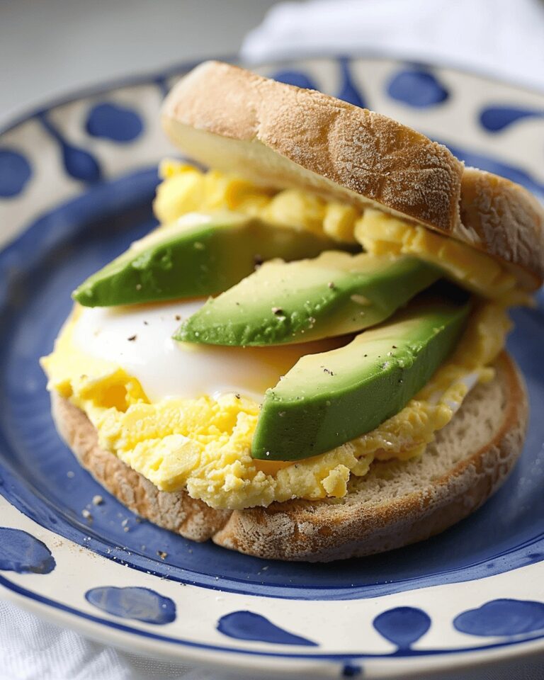 Creamy Goat Cheese & Avocado Egg Sandwiches Recipe