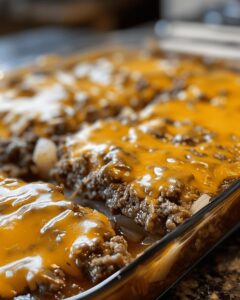 Amish Hamburger Steak Bake Recipe