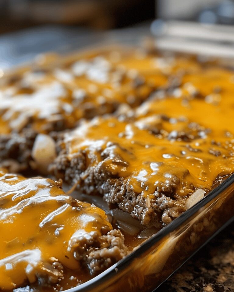 Amish Hamburger Steak Bake Recipe