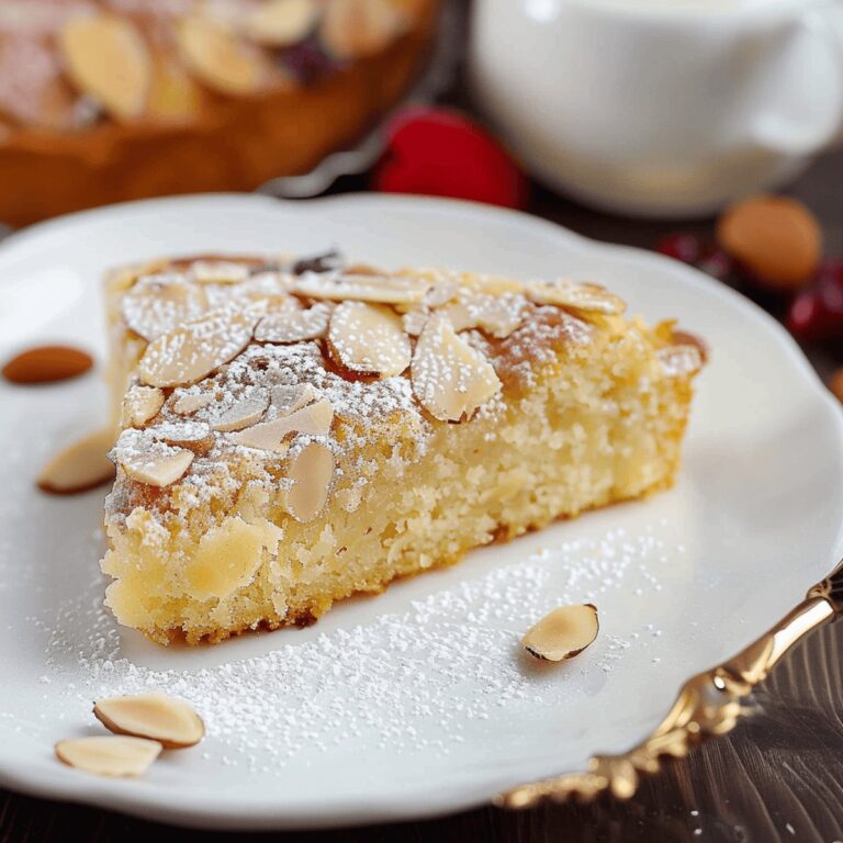 Decadent Almond Delight Cake Recipe