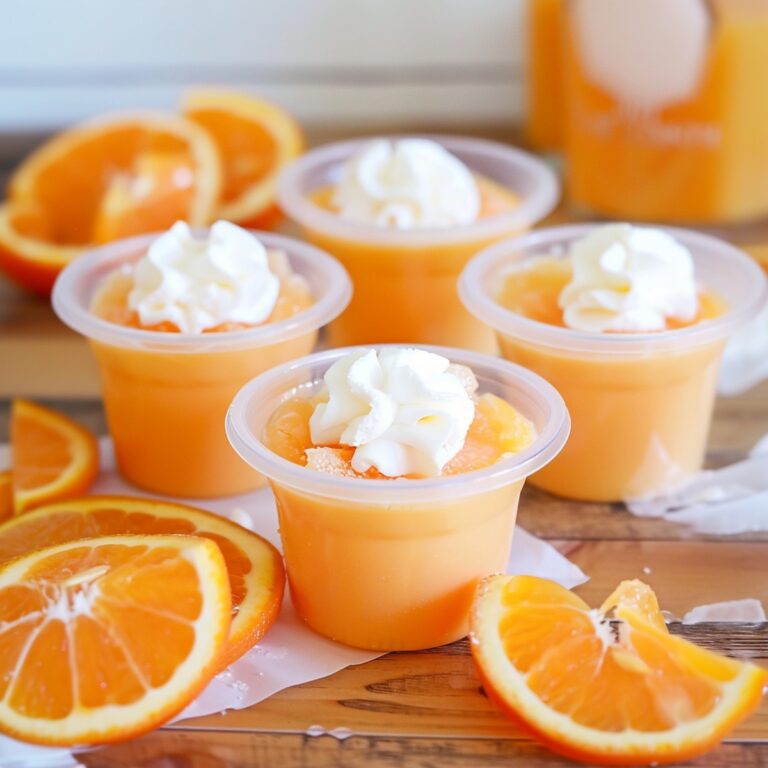 Irresistible Orange Creamsicle Jello Shots Recipe