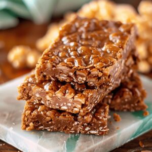 Decadent Crunch Bars Recipe