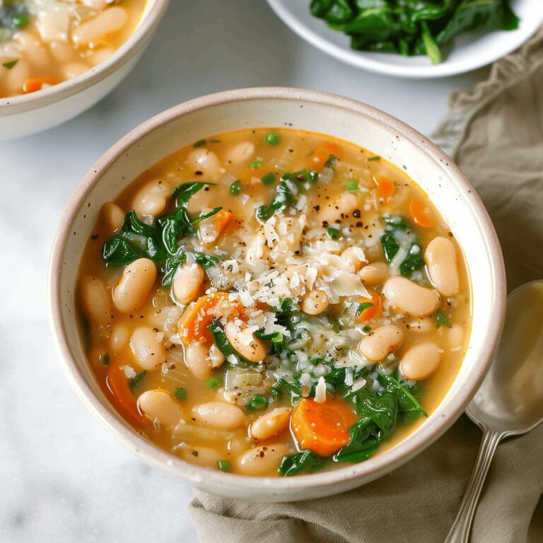 Creamy Mediterranean White Bean Soup Recipe