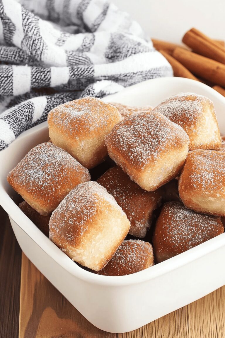 Air Fryer Biscuit Donut Bites Recipe