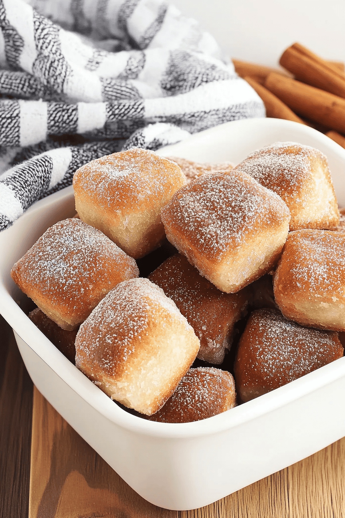 Air Fryer Biscuit Donut Bites Recipe