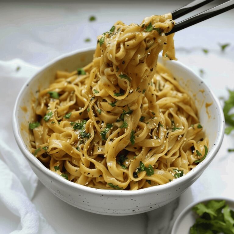 Vibrant Cilantro Lime Noodle Stir-Fry Recipe