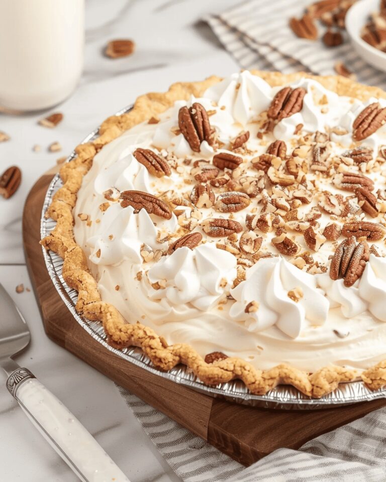 Pecan Cream Pie Recipe
