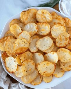 Air Fryer Sliced Potatoes Recipe