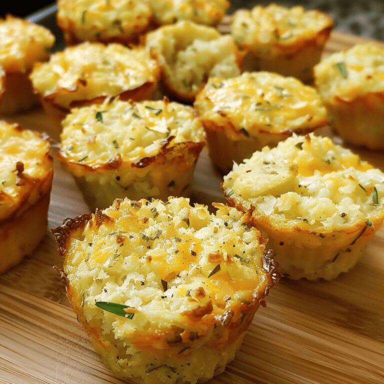 Moist Cauliflower Muffins Recipe