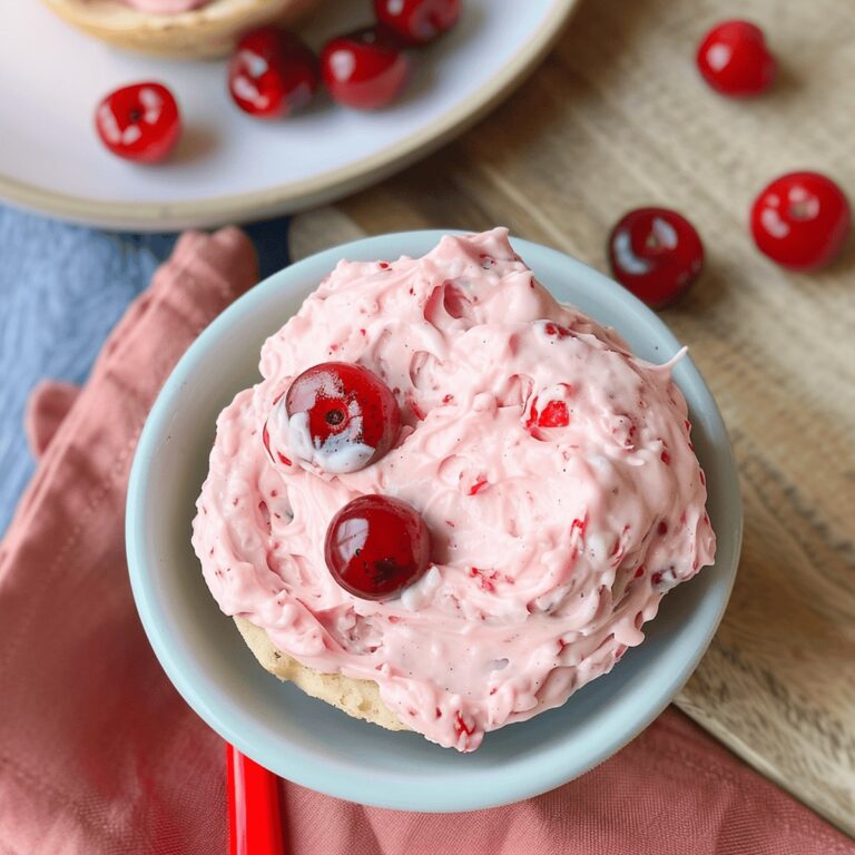 Silky Cherry Almond Cream Cheese Spread Recipe