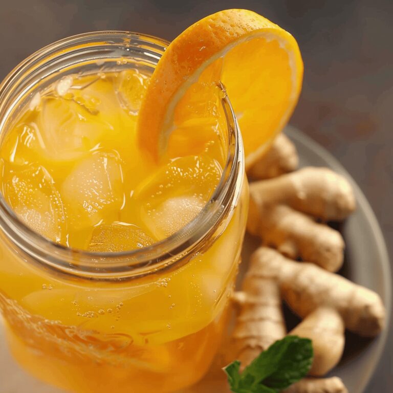Refreshing Iced Orange Ginger Green Tea Recipe
