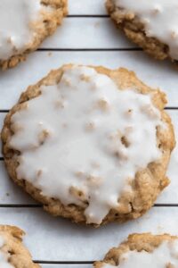Crumbl Iced Oatmeal Cookies Recipe