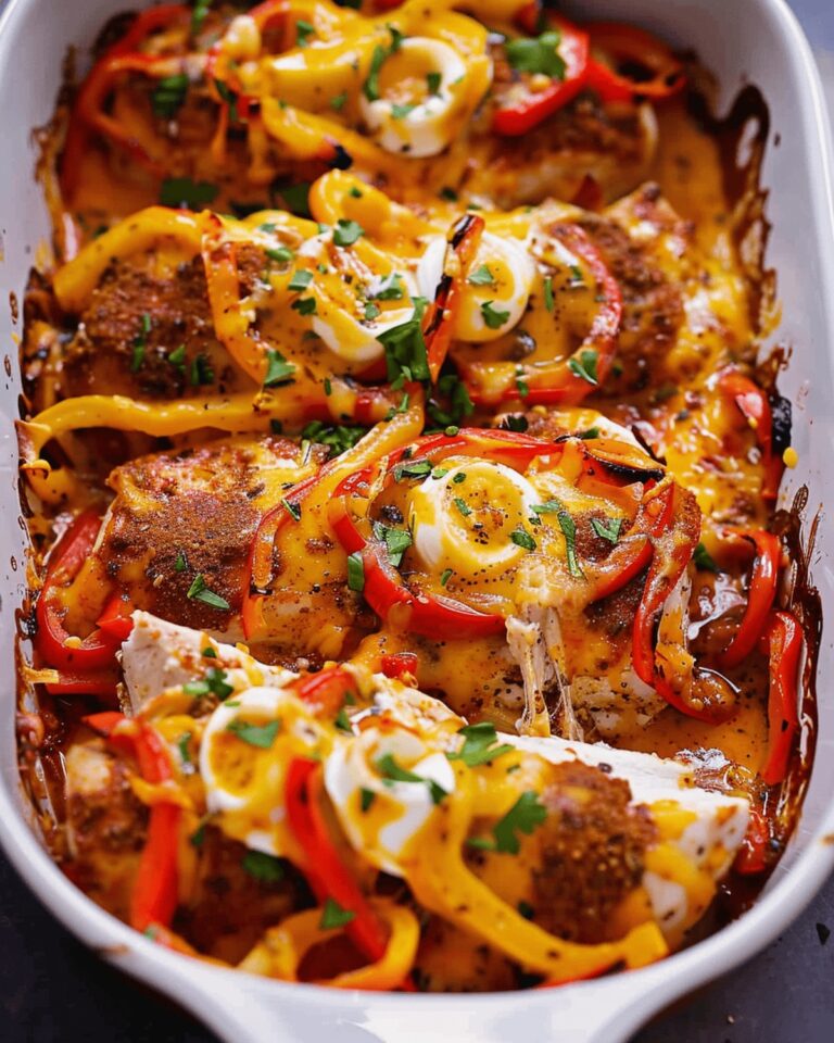 Cajun Chicken with Bell Peppers Recipe